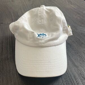 White Baylor University Southern Tide Hat